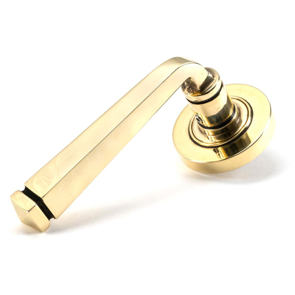 AVON LEVER HANDLE+ROSE SPRUNG PLAIN 53x118x63 AGBR