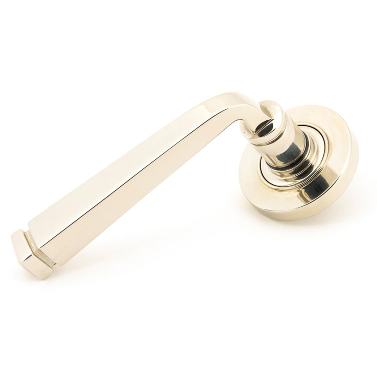 AVON LEVER HANDLE+ROSE SPRUNG PLAIN 53x118x63 PNP