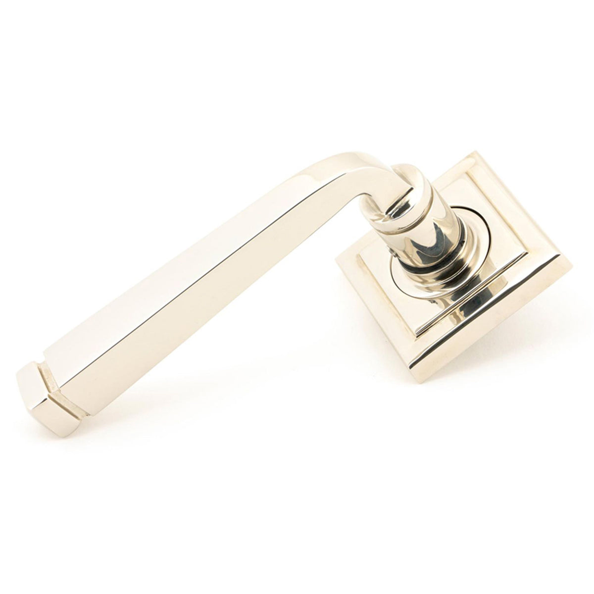 AVON LEVER HANDLE+ROSE SPRUNG SQUARE 53x118x63 PNP