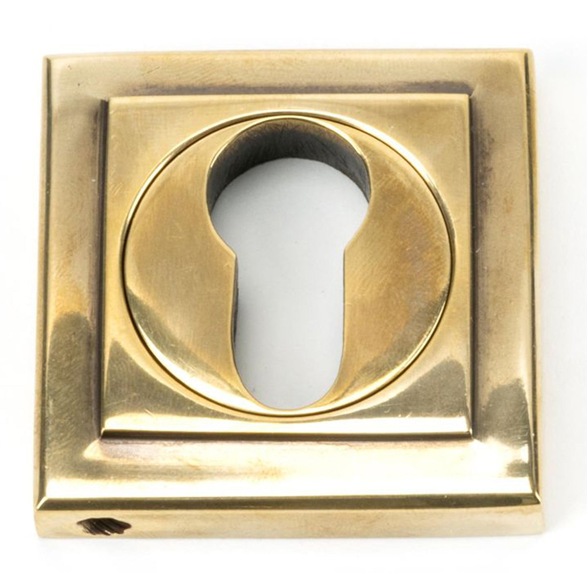 ESCUTCHEON ROUND EURO CNC SQUARE 53x53x8 AGBR