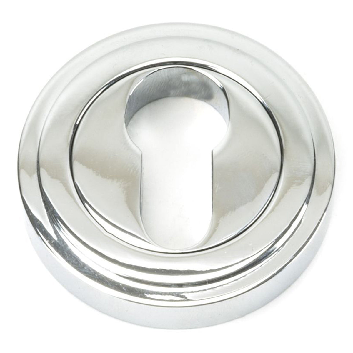 ESCUTCHEON ROUND EURO CNC ART DECO 53x8 PCP
