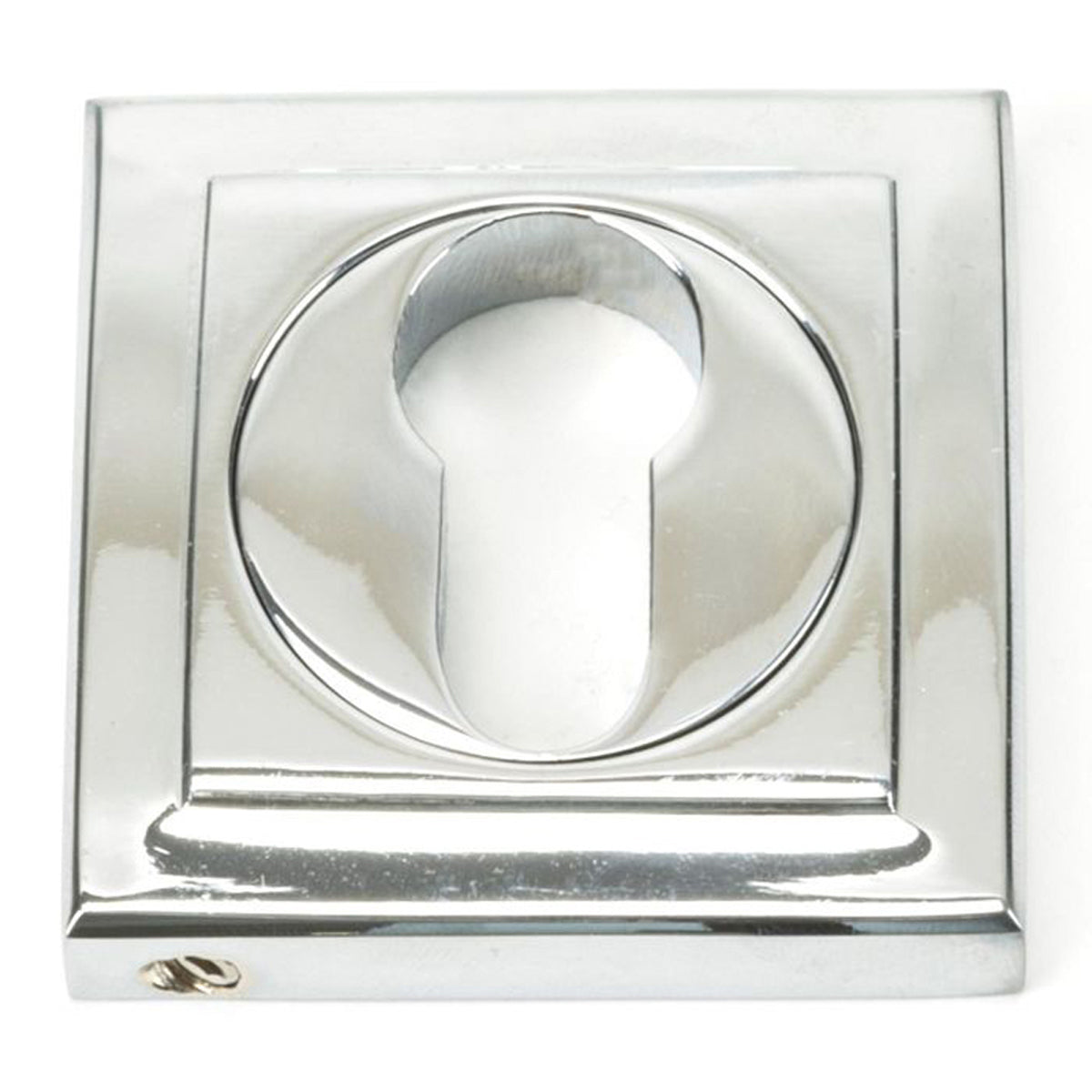 ESCUTCHEON ROUND EURO CNC SQUARE 53x53x8 PCP