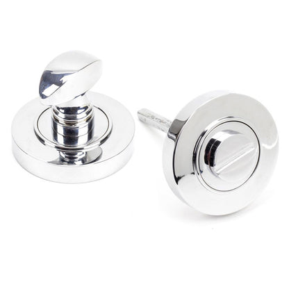 THUMBTURN SET ROUND CNC PLAIN 53x45 PCP - 45735 by MARCHES (ANVIL) ARCHITECTURAL HARDWARE