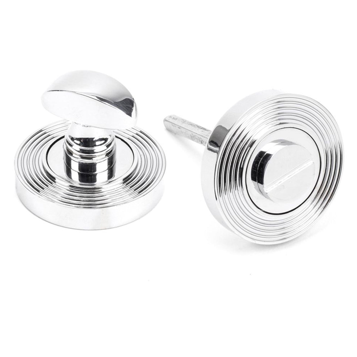 THUMBTURN SET ROUND CNC BEEHIVE 53x45 PCP