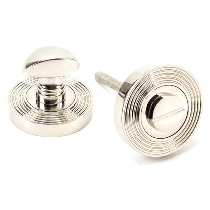 THUMBTURN SET ROUND CNC BEEHIVE 53x45 PNP - 45741 by MARCHES (ANVIL) ARCHITECTURAL HARDWARE