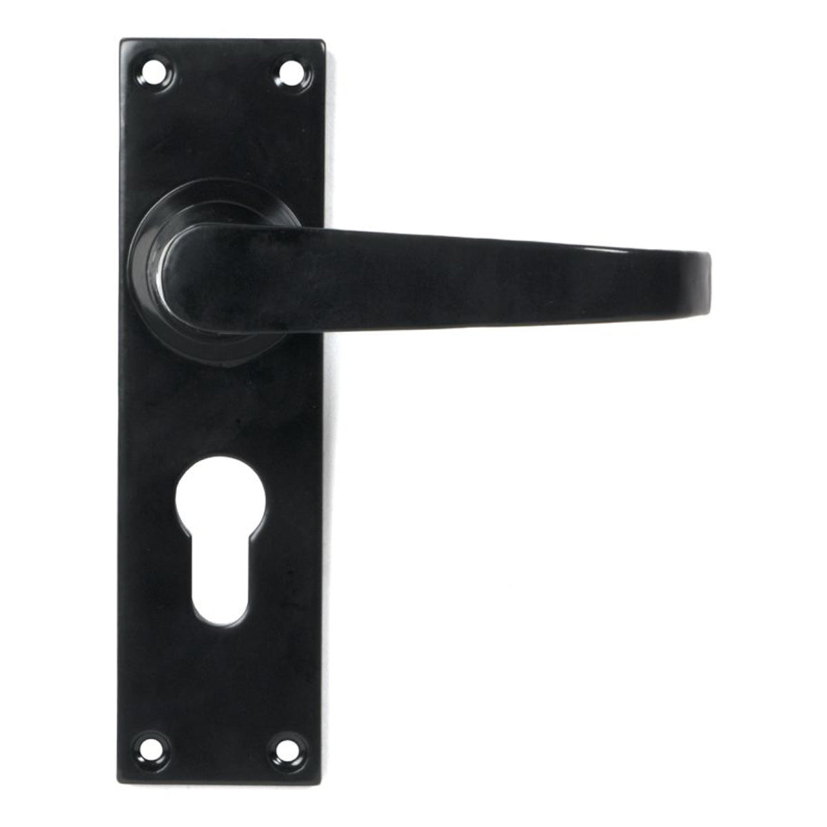DELUXE LEVER HANDLE 113 EURO BLK