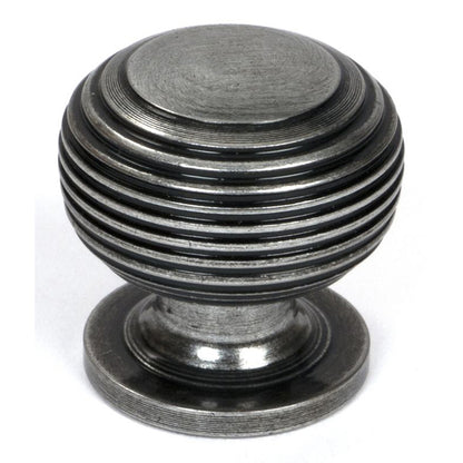 BEEHIVE CABINET KNOB D30x29 PEW - 46465 by MARCHES (ANVIL) ARCHITECTURAL HARDWARE