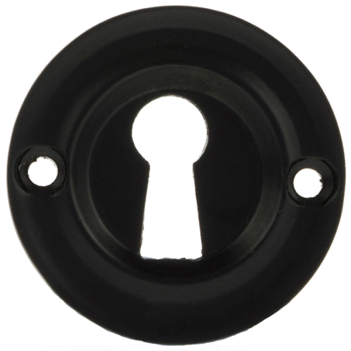 OLD ENGLISH OPEN KEY ESCUTCHEON D42 MBK by CHASE ATLANTIC