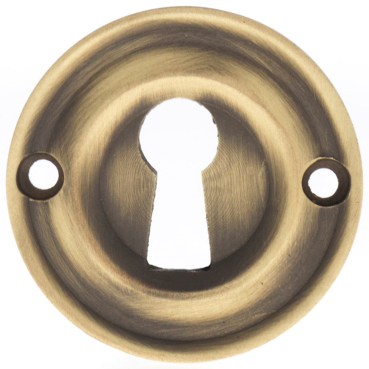 OLD ENGLISH OPEN KEY ESCUTCHEON D42 MAB