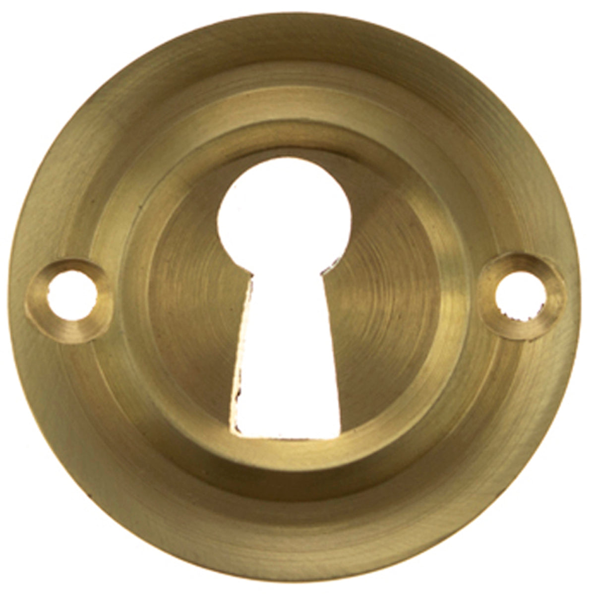 OLD ENGLISH OPEN KEY ESCUTCHEON D42 SBR