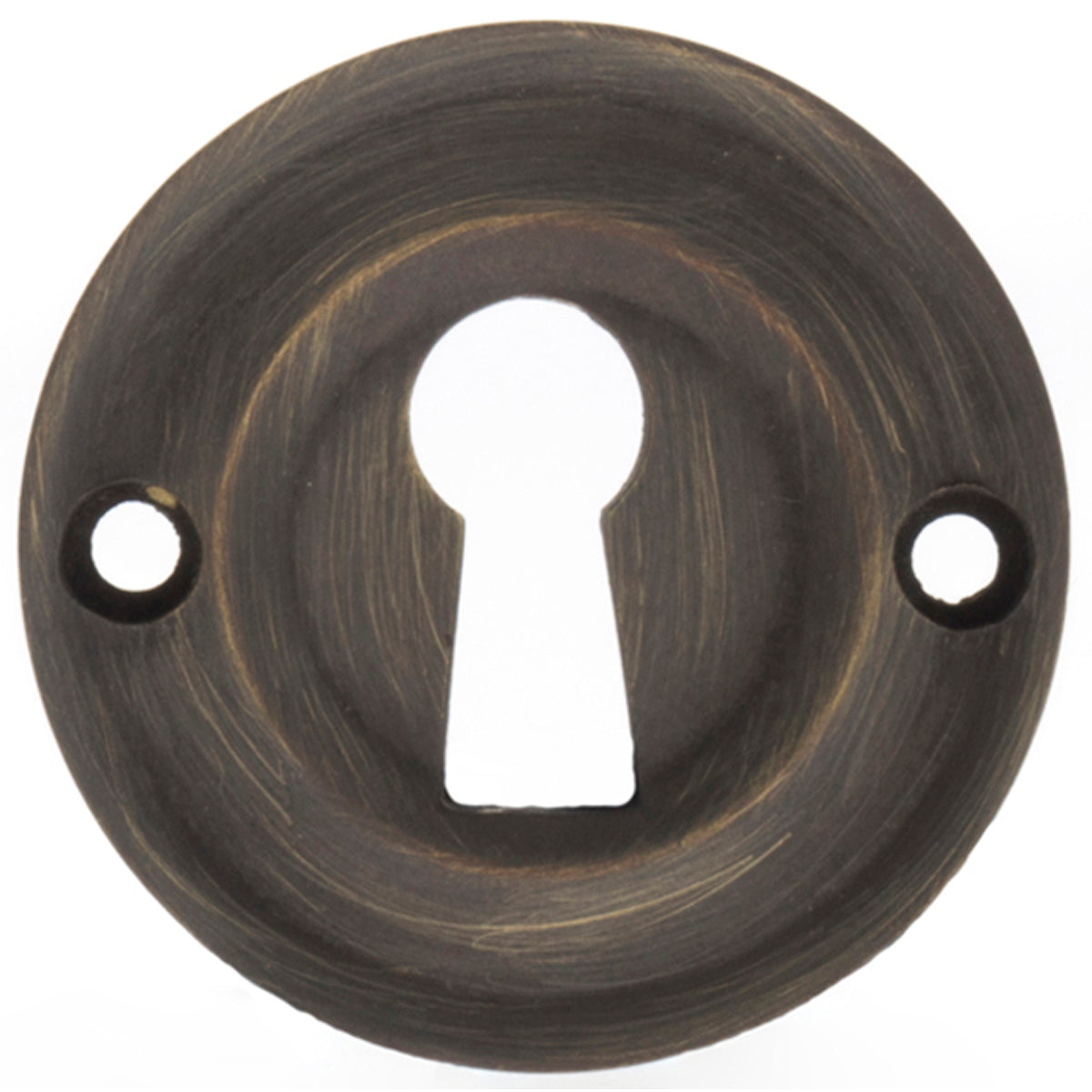 OLD ENGLISH OPEN KEY ESCUTCHEON D42 UBZ