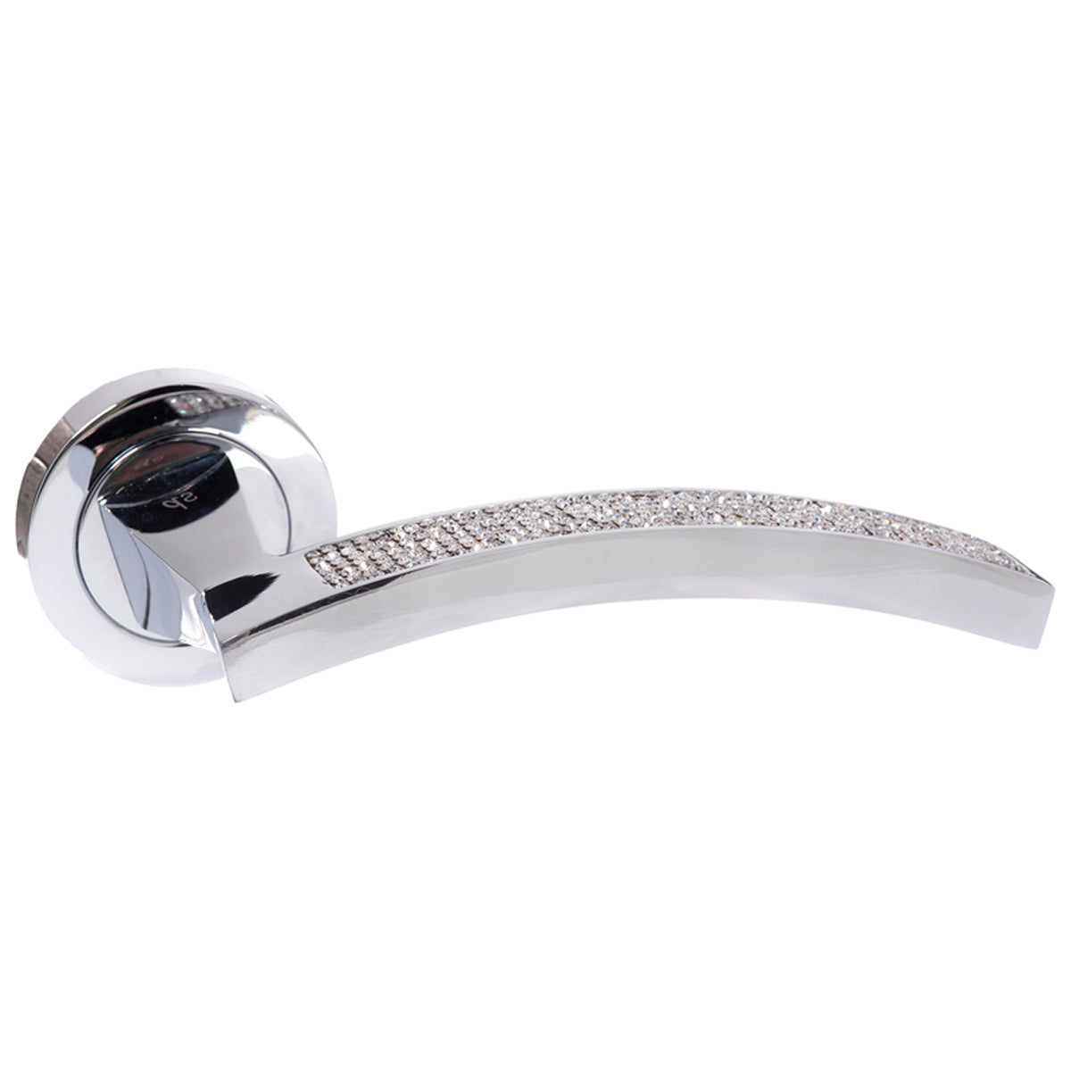 SENZA PARI CRYSTAL LEVER HANDLE ROUND D51x140x69 PCP