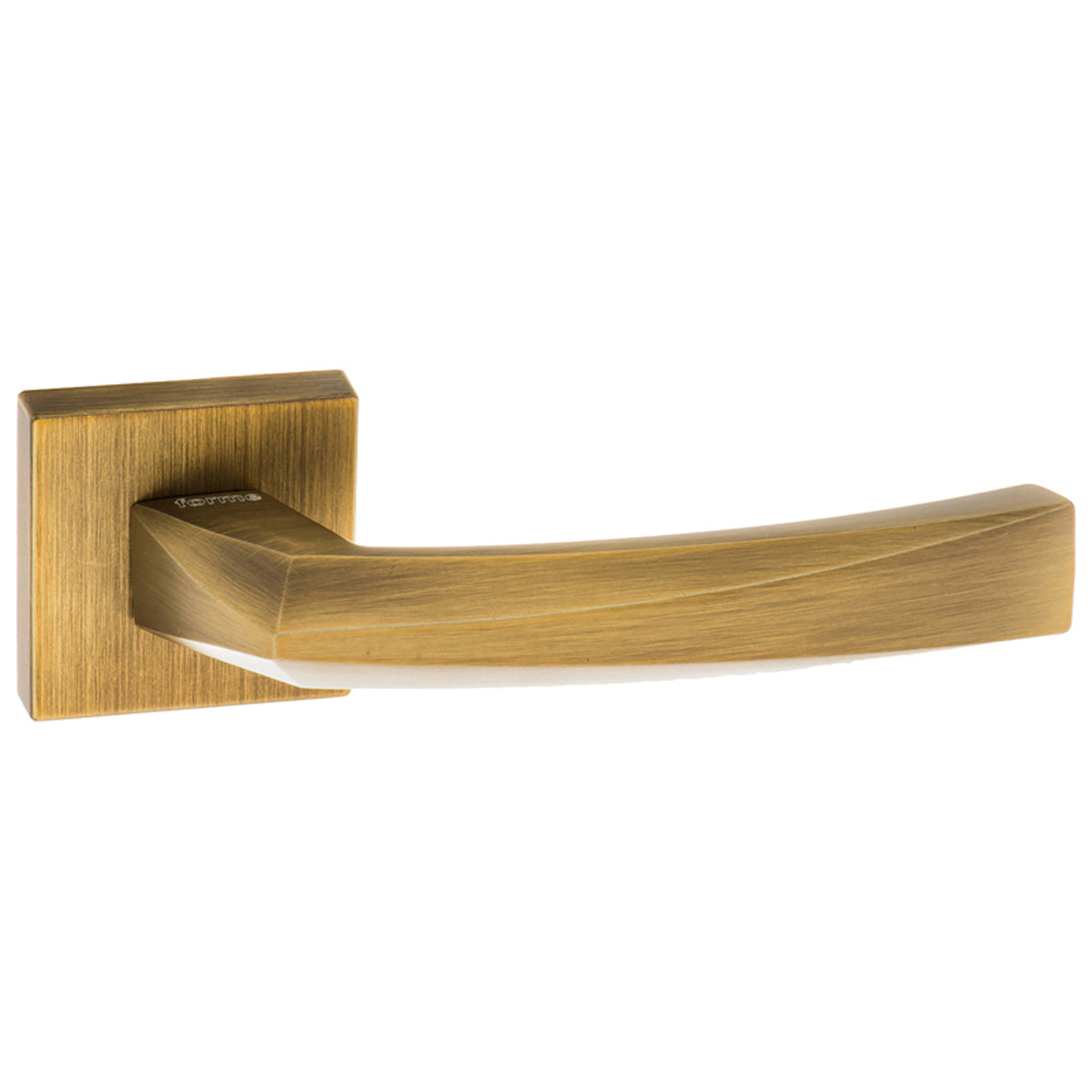 CRYSTAL LEVER HANDLE+SQUARE ROSE 50x138x60 YBZ