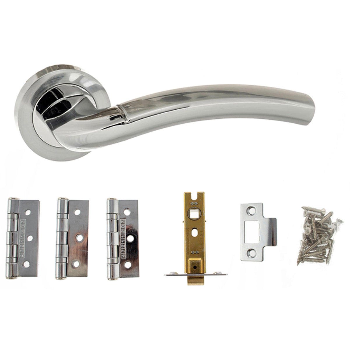 DORPAC CREST LATCH+HINGEx3 76x63 DUO