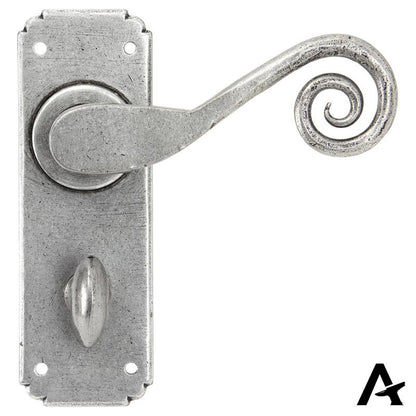 MONKEYTAIL LEVER HANDLE BATH 126x152x57 PEW - 33617 by MARCHES (ANVIL) ARCHITECTURAL HARDWARE