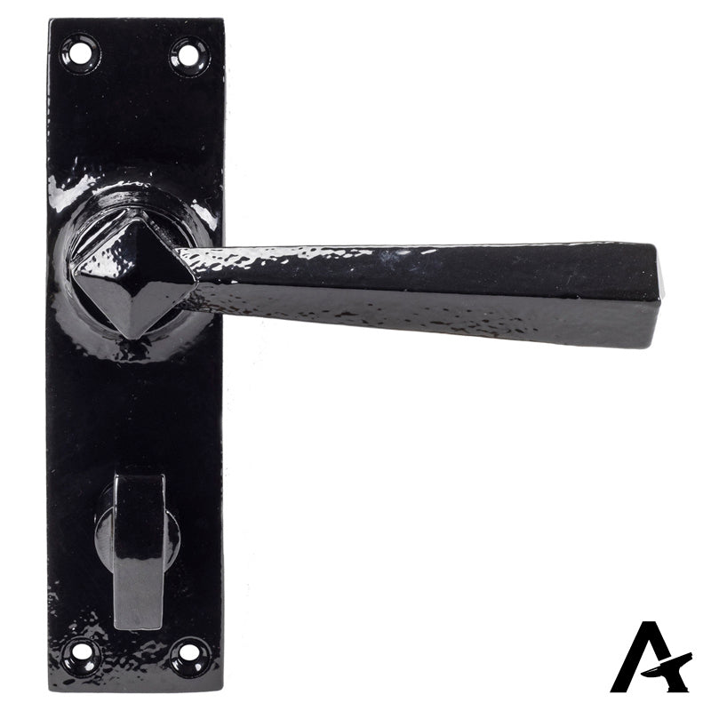 STRAIGHT LEVER HANDLE BATH 124x148x50 BLK