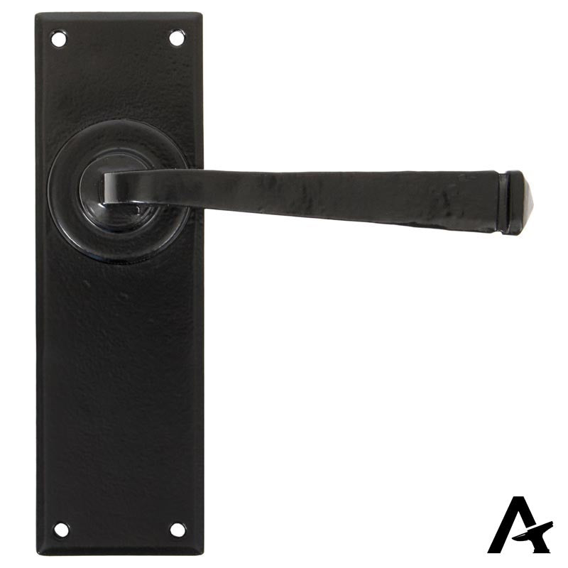 AVON LEVER HANDLE LATCH 118x152x64 BLK