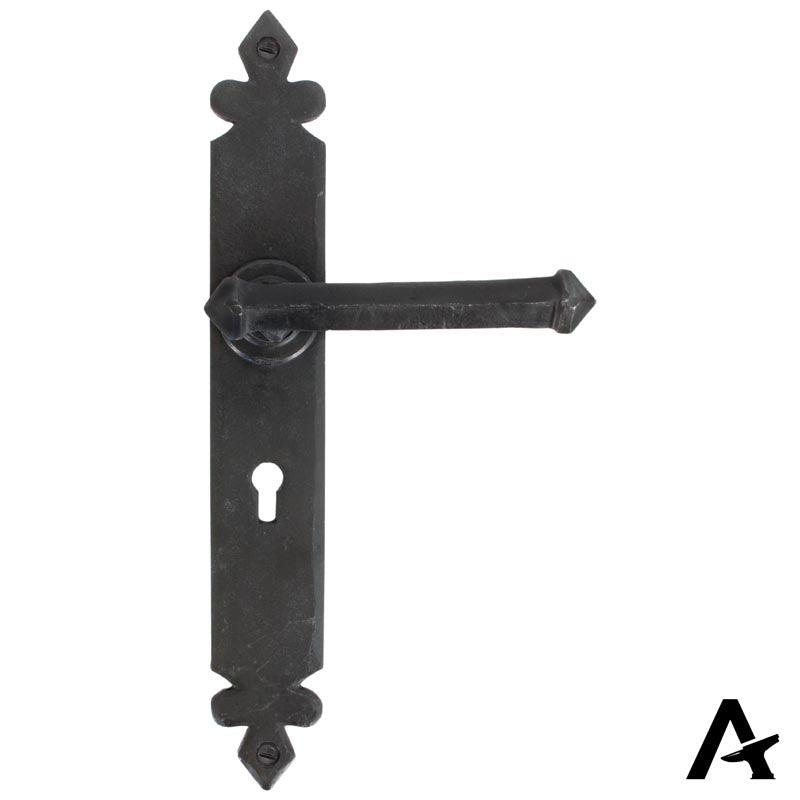 TUDOR LEVER HANDLE LOCK 125x273x62 BWX - 33170 by MARCHES (ANVIL) ARCHITECTURAL HARDWARE