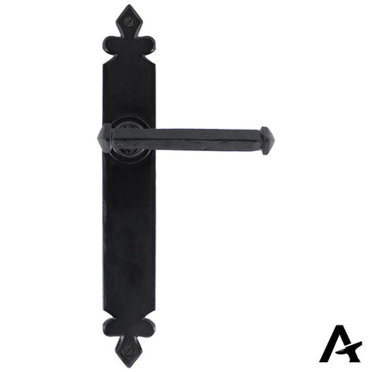 TUDOR LEVER HANDLE LATCH 125x273x62 BLK - 33173 by MARCHES (ANVIL) ARCHITECTURAL HARDWARE