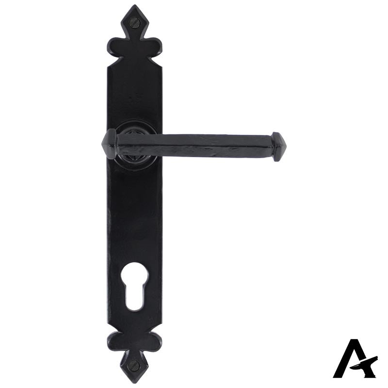 TUDOR ESPAGNOLETTE LEVER LOCK 125x273x62 BLK