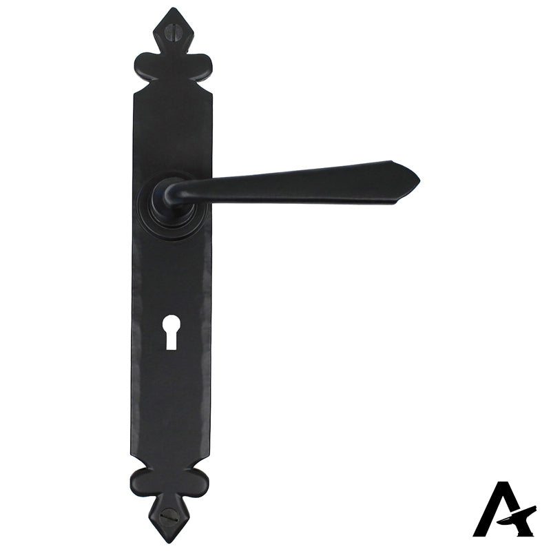 CROMWELL LEVER HANDLE LOCK 117x273x63 BLK