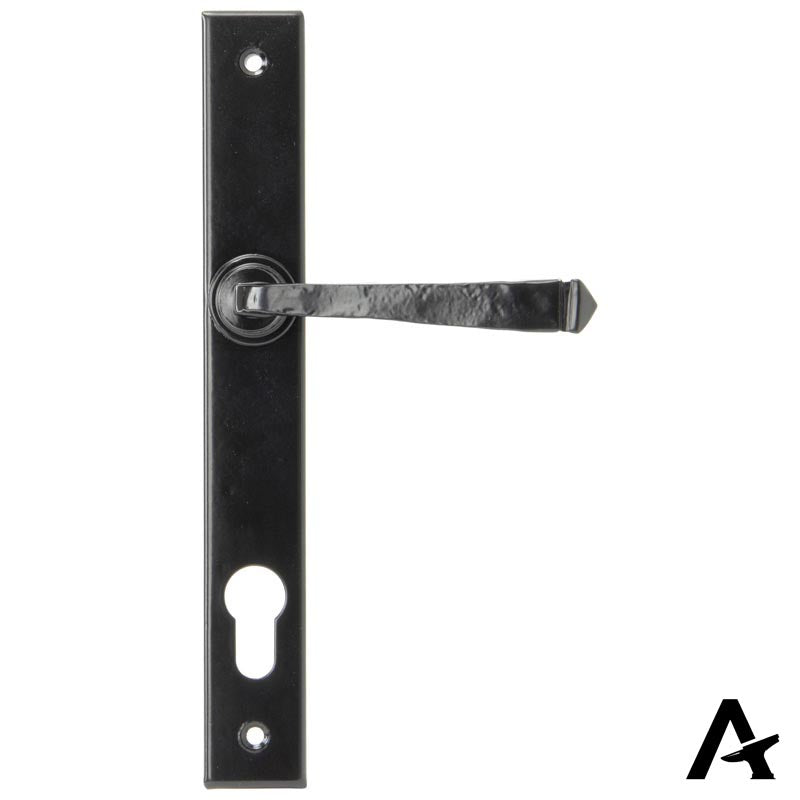 AVON SLIMLINE ESPAGNOLETTE LOCK 118x242x70 BLK