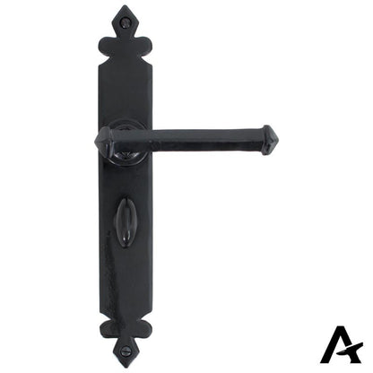 TUDOR LEVER HANDLE BATH 125x273x62 BLK - 33828 by MARCHES (ANVIL) ARCHITECTURAL HARDWARE
