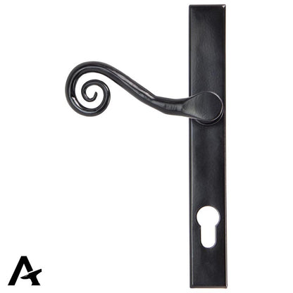MONKEYTAIL SLIM LEVER ESPAGNOLETTE LOCK LH 128x242x58 BLK - 33037L by MARCHES (ANVIL) ARCHITECTURAL HARDWARE