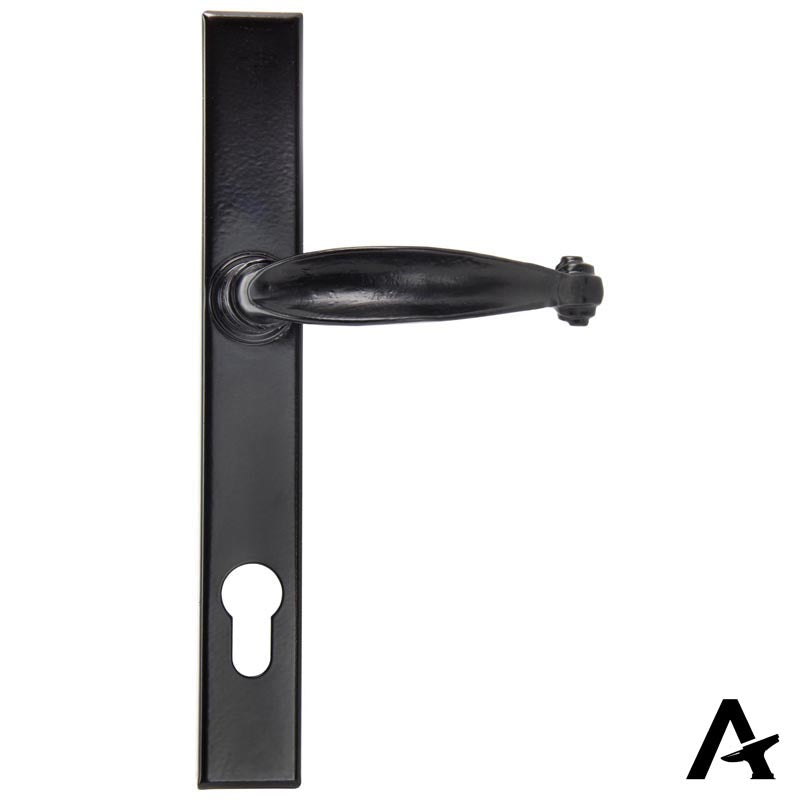 COTTAGE ESPAGNOLETTE SLIM LEVER LOCK 113x242x94 BLK