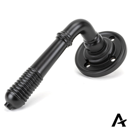 REEDED LEVER HANDLE+ROSE SPR 123x60x70 AGBZ - 83957 by MARCHES (ANVIL) ARCHITECTURAL HARDWARE