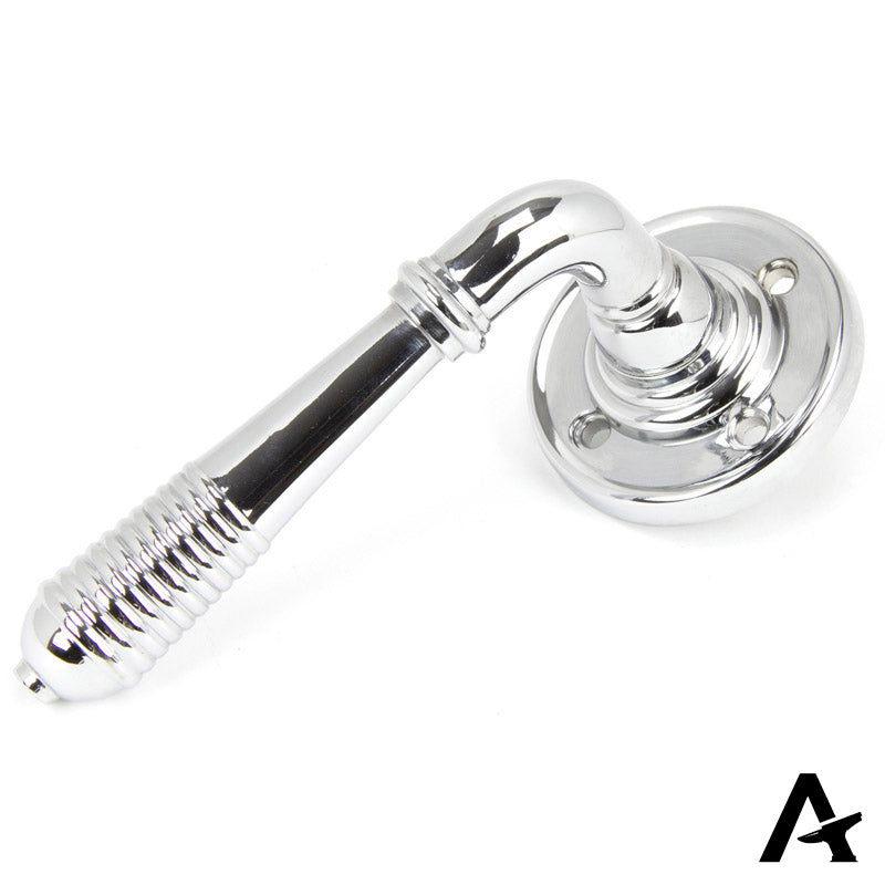 REEDED LEVER HANDLE+ROSE SPR 123x60x70 PCP