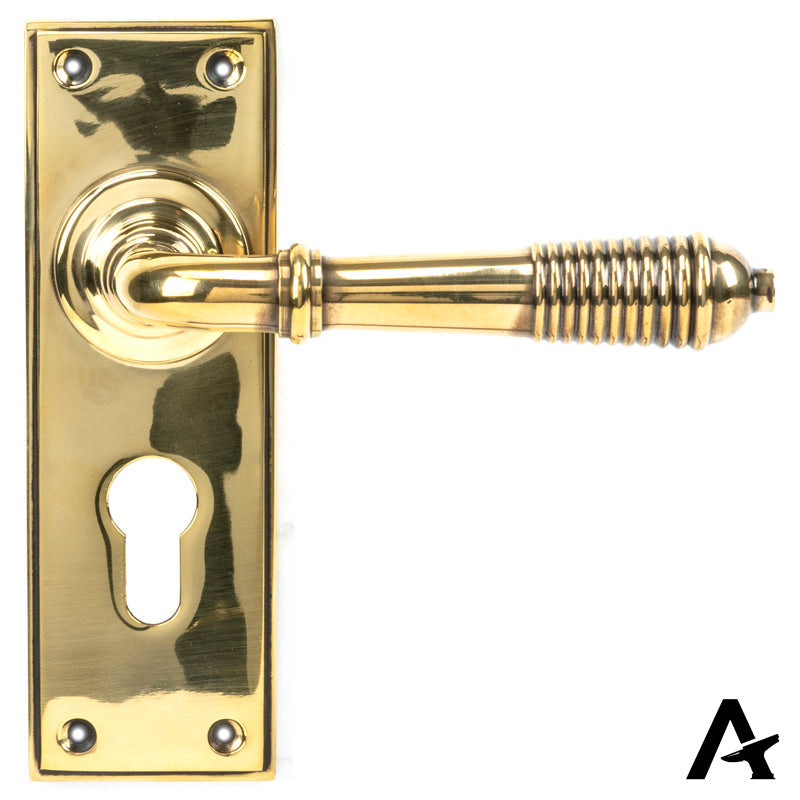 REEDED LEVER HANDLE EURO 123x152x70 AGBR