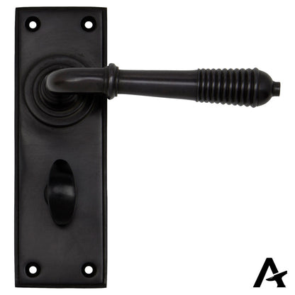REEDED LEVER HANDLE BATH 123x152x70 AGBZ - 83955 by MARCHES (ANVIL) ARCHITECTURAL HARDWARE