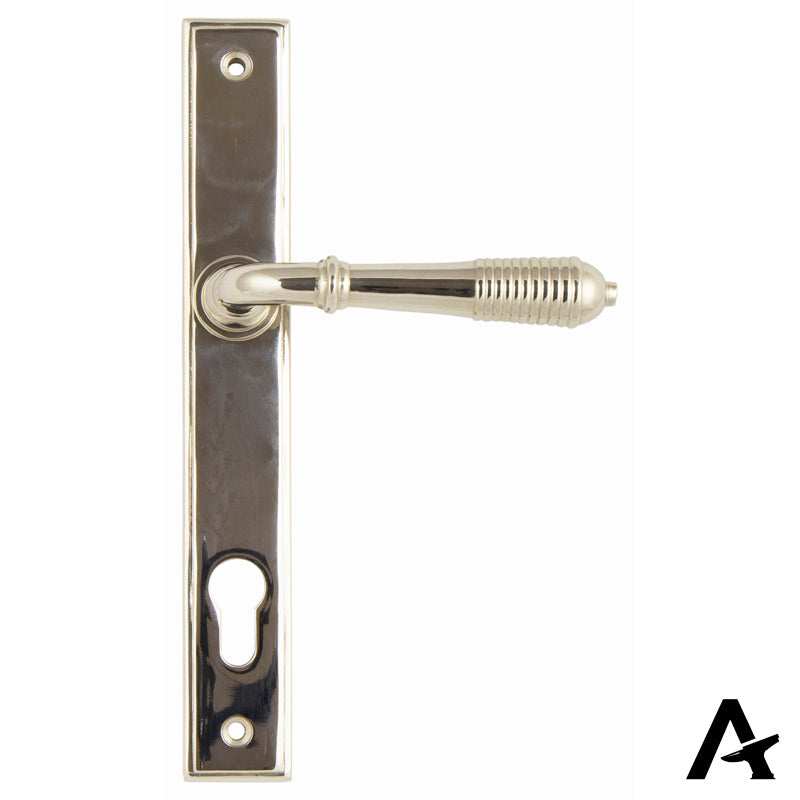 REEDED SLIMLINE ESPAGNOLETTE LOCK 123x244x70 PNP