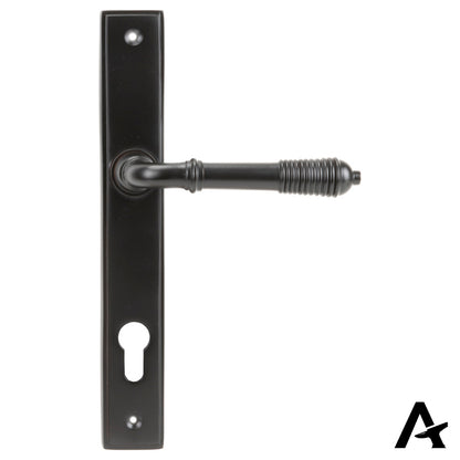 REEDED SLIMLINE ESPAGNOLETTE LOCK 123x244x70 AGBZ - 83952 by MARCHES (ANVIL) ARCHITECTURAL HARDWARE