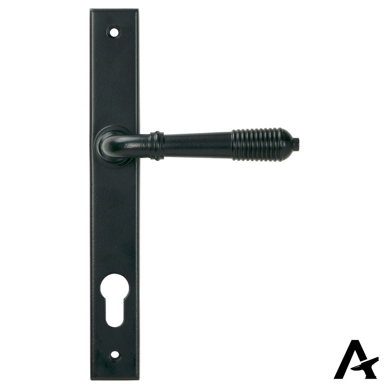 REEDED SLIMLINE ESPAGNOLETTE LOCK 123x244x70 MBK - 52080 by MARCHES (ANVIL) ARCHITECTURAL HARDWARE