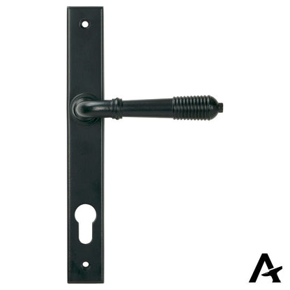 REEDED SLIMLINE ESPAGNOLETTE LOCK 123x244x70 MBK - 52080 by MARCHES (ANVIL) ARCHITECTURAL HARDWARE