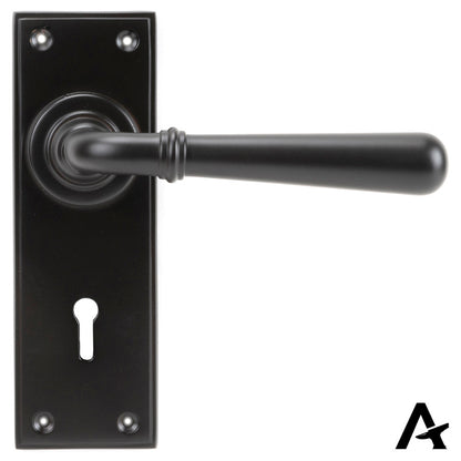 NEWBURY LEVER HANDLE LOCK 124x152x70 AGBZ - 91435 by MARCHES (ANVIL) ARCHITECTURAL HARDWARE