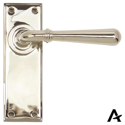 NEWBURY LEVER HANDLE LATCH 124x152x70 PNP - 91429 by MARCHES (ANVIL) ARCHITECTURAL HARDWARE