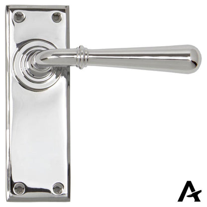 NEWBURY LEVER HANDLE LATCH 124x152x70 PCP - 91422 by MARCHES (ANVIL) ARCHITECTURAL HARDWARE