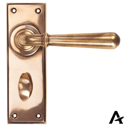 NEWBURY LEVER HANDLE BATH 124x152x70 PBZ - 91921 by MARCHES (ANVIL) ARCHITECTURAL HARDWARE