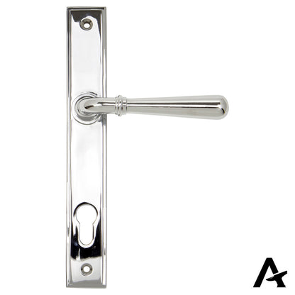 NEWBURY SLIMLINE LEVER ESPAGNOLETTE LOCK 124x244x70 PCP - 91420 by MARCHES (ANVIL) ARCHITECTURAL HARDWARE