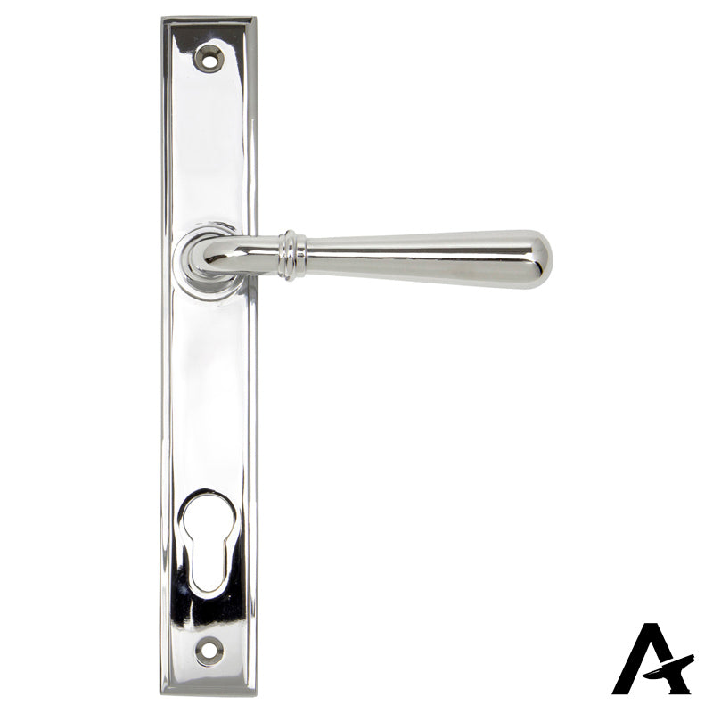 NEWBURY SLIMLINE LEVER ESPAGNOLETTE LOCK 124x244x70 PCP