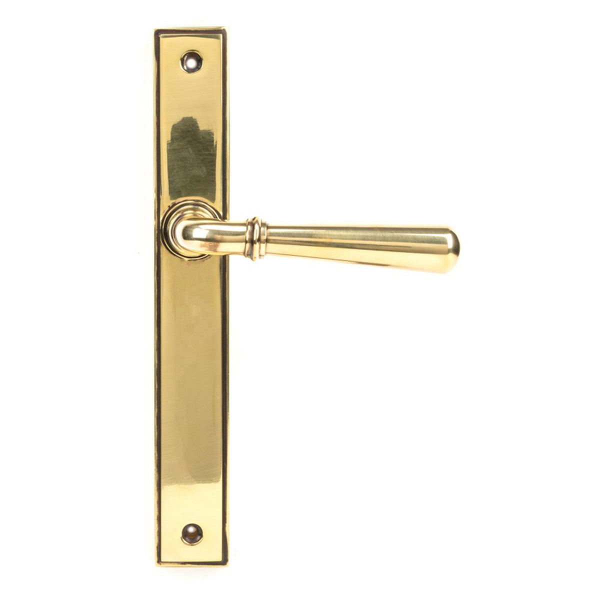 NEWBURY SLIMLINE LEVER ESPAGNOLETTE LATCH 124x244x70 AGBR