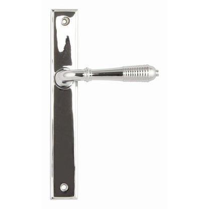 REEDED SLIMLINE LEVER ESPAGNOLETTE LATCH 123x244x70 PCP - 45426 by MARCHES (ANVIL) ARCHITECTURAL HARDWARE