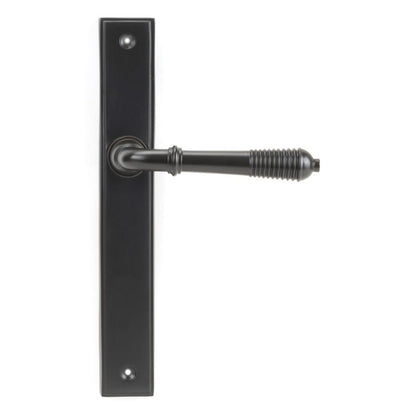 REEDED SLIMLINE LEVER ESPAGNOLETTE LATCH 123x244x70 AGBZ - 45427 by MARCHES (ANVIL) ARCHITECTURAL HARDWARE
