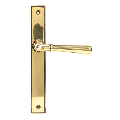 NEWBURY SLIMLINE LEVER ESPAGNOLETTE LATCH 124x244x70 AGBR - 45429 by MARCHES (ANVIL) ARCHITECTURAL HARDWARE