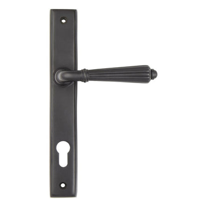 HINTON SLIMLINE ESPAGNOLETTE LOCK 128x244x70 AGBZ - 45332 by MARCHES (ANVIL) ARCHITECTURAL HARDWARE