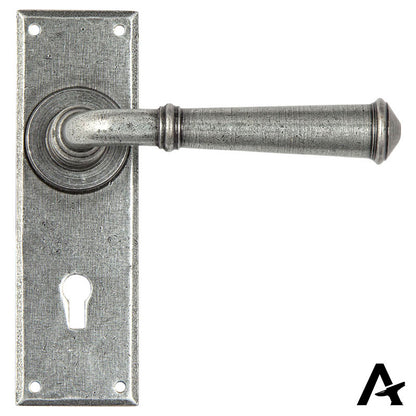REGENCY LEVER HANDLE LOCK 125x152x64 PEW - 45125 by MARCHES (ANVIL) ARCHITECTURAL HARDWARE