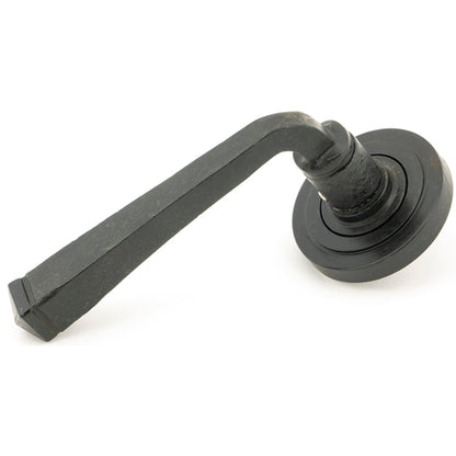 AVON LEVER HANDLE+ROSE SPRUNG ART DECO 53x118x63 EBX - 45628 by MARCHES (ANVIL) ARCHITECTURAL HARDWARE